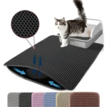 Cat litter mat trapper