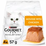 GOURMET™ Revelations Mousse with Chicken Wet Cat Food 4 x 57g - Image 4