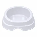 Single plastic bowl for pets
