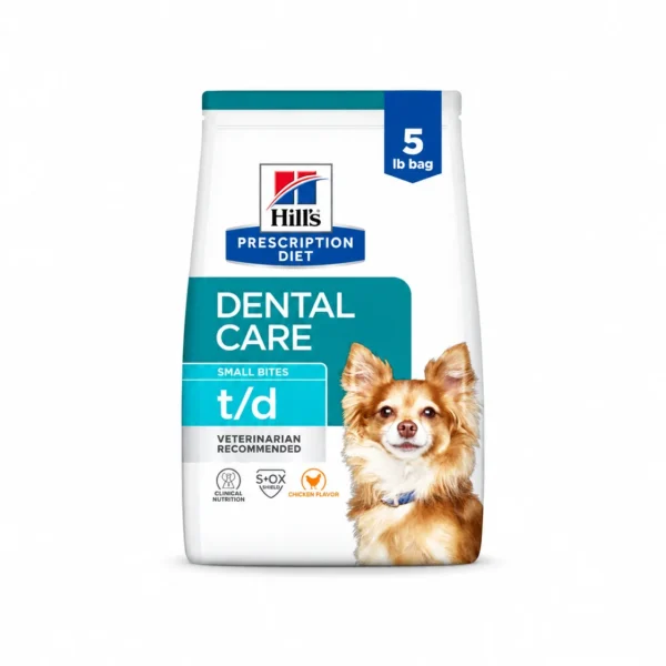 Hills t/d Dental Care Mini Dog Food With Chicken 3 Kg