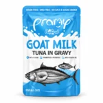 Pramy goat milk pouch for cats with tuna in gravy 60g