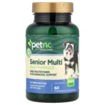 Petnc senior multi tablets for senior dogs 60 chewable tablets