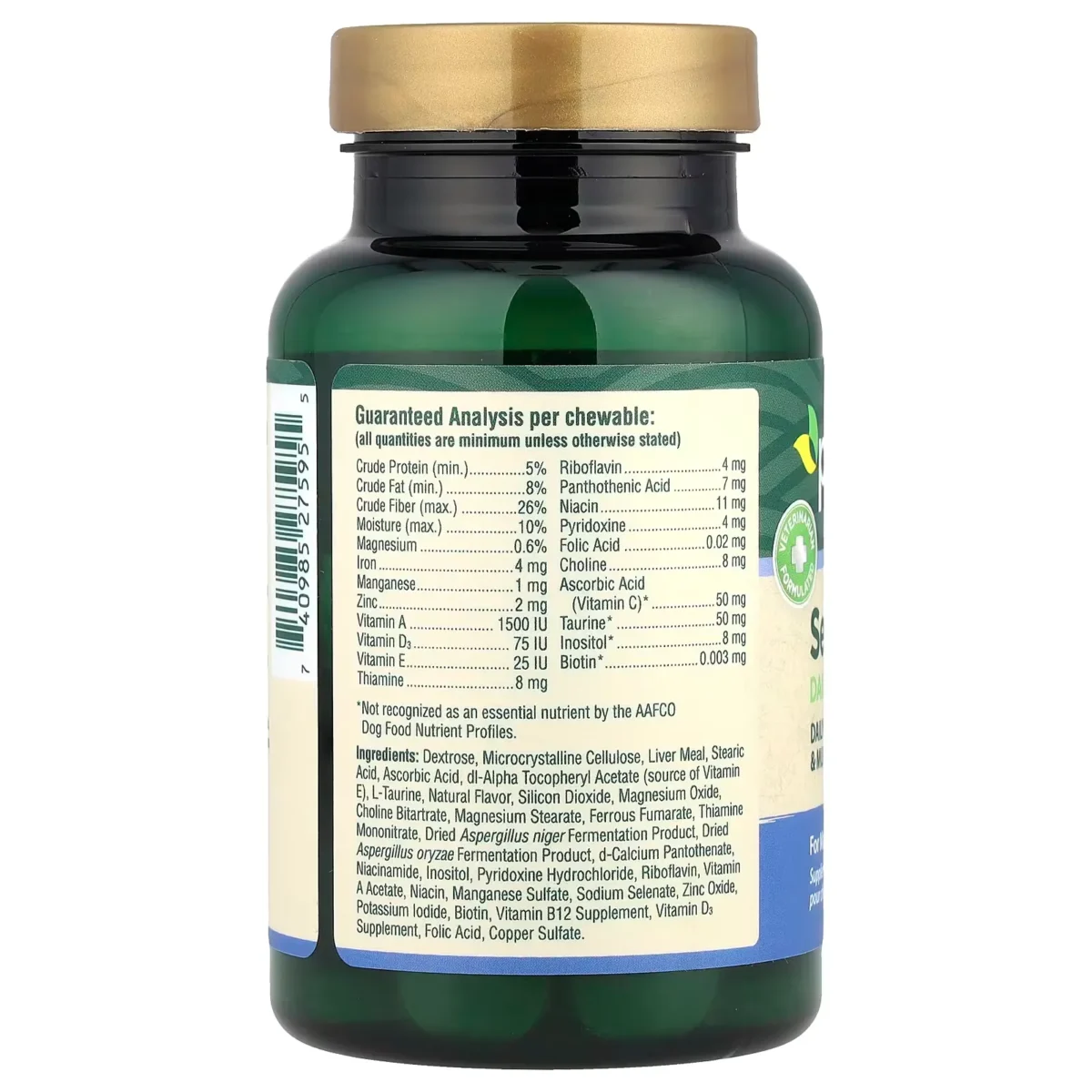 Petnc senior multi tablets for senior dogs 60 chewable tablets - Image 2